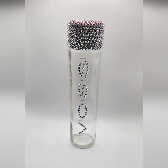 Authentic Swarovski 2011 Voss Water Bling Rhinestone Bottle one-of-a-kind - Picture 5 of 8